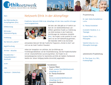 Tablet Screenshot of ethiknetzwerk-altenpflege.de